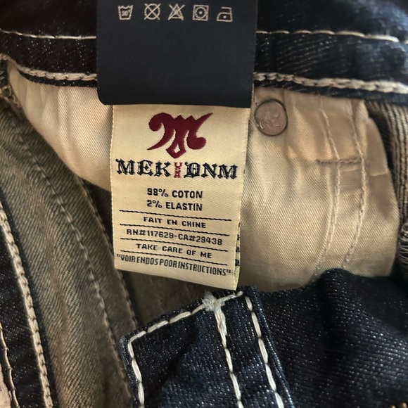 NWOT Woman’s MEL USA DNM Jeans Toledo Slim Boot Cut W29/L34 - Picture 6 of 7
